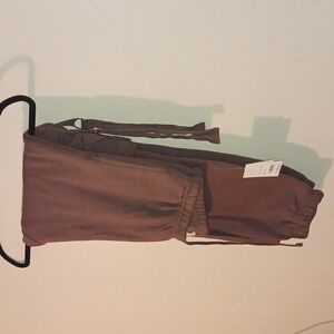 NWT! Relaxx,cappuccino,thick thick,cargo saddle bag pocket, womens, jogger!